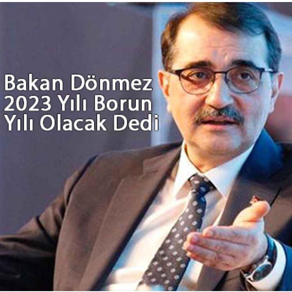 Bakan Dönmezden Bor Açıklaması