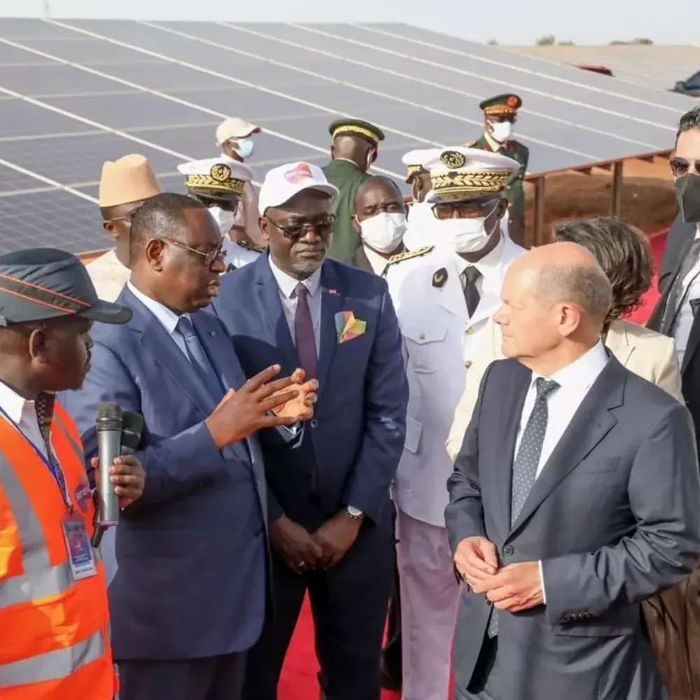 Almanya enerji arayışında ki Afrika turuna Senegal ile başladı