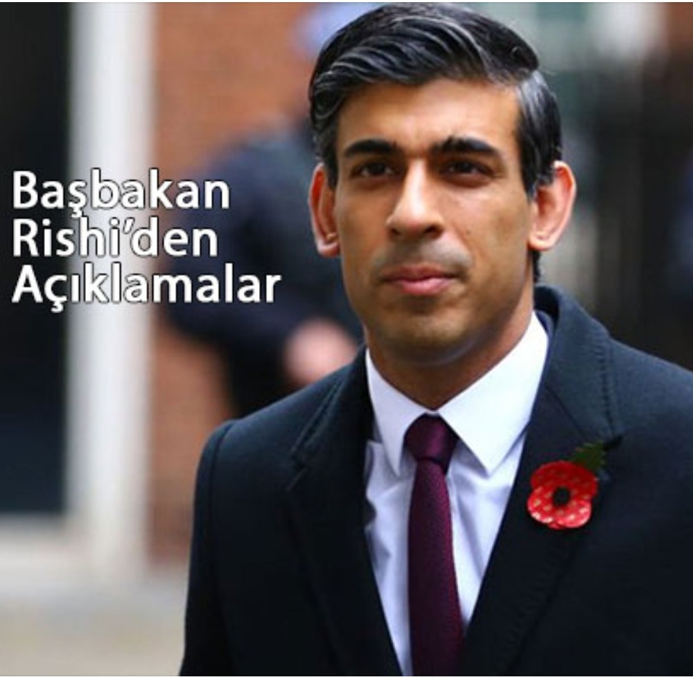 İngiltere Başbakanı Rishi Sunak’tan Açıklama